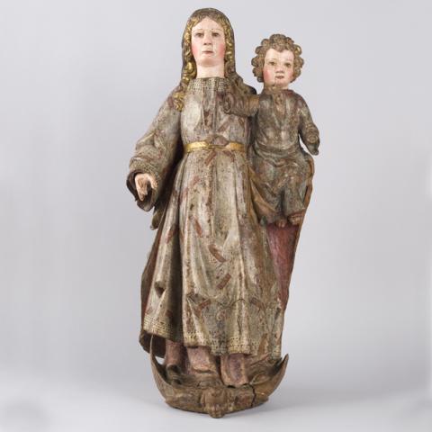 Primera imagen del registro Virgen con el Niño