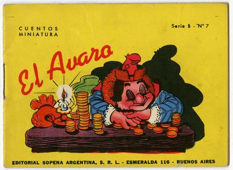 Primera imagen del registro El Avaro