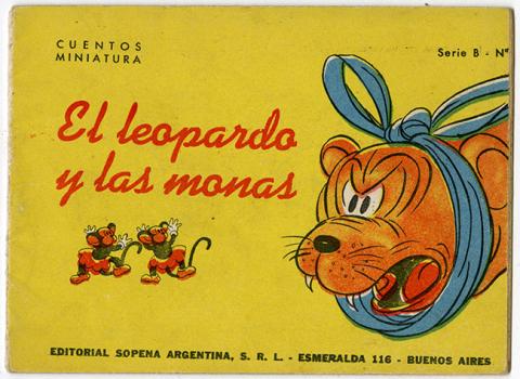 Primera imagen del registro El leopardo y las monas