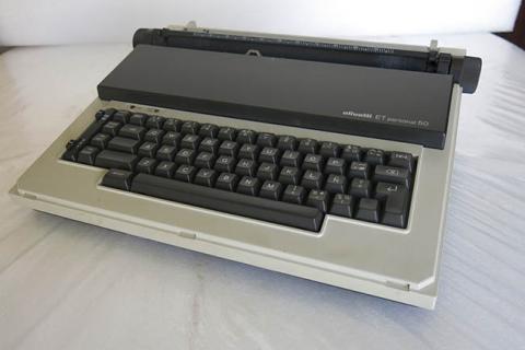 Primera imagen del registro Máquina de escribir