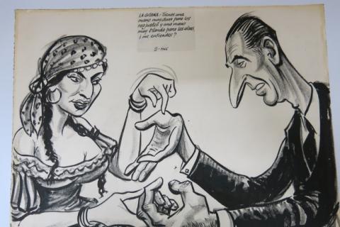 Primera imagen del registro La gitana y Eduardo Frei M.