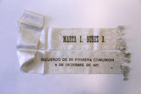 Primera imagen del registro Cinta de comunión