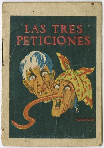 Primera imagen del registro Las tres peticiones