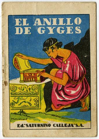Primera imagen del registro El anillo de Gyges