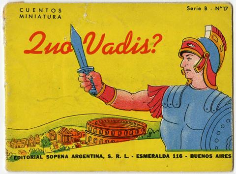 Primera imagen del registro Quo Vadis?