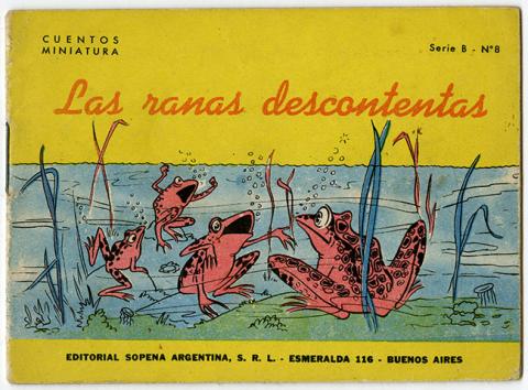 Primera imagen del registro Las ranas descontentas