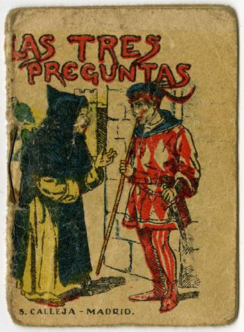 Primera imagen del registro Las tres preguntas