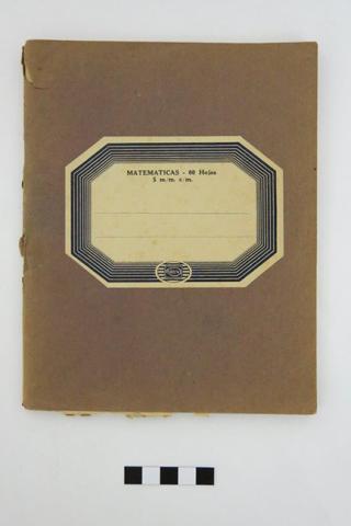 Primera imagen del registro Cuaderno de caligrafía gótica