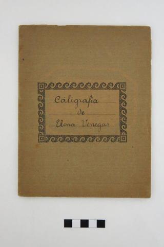 Primera imagen del registro Cuaderno de caligrafía gótica