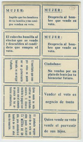 Primera imagen del registro Elecciones transparentes del Movimiento pro-emancipación de las Mujeres de Chile