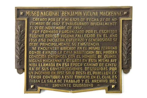 Primera imagen del registro Placa Conmemorativa