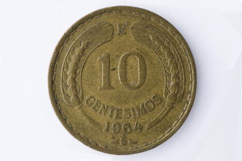 Primera imagen del registro Diez centésimos de Escudo