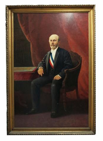 Primera imagen del registro Retrato de Don Aníbal Pinto Garmendia