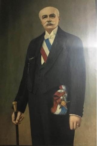 Primera imagen del registro Retrato de Don Juan Luis Sanfuentes Andonaegui