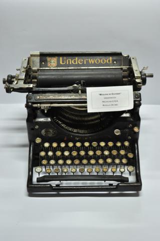 Primera imagen del registro Máquina de escribir