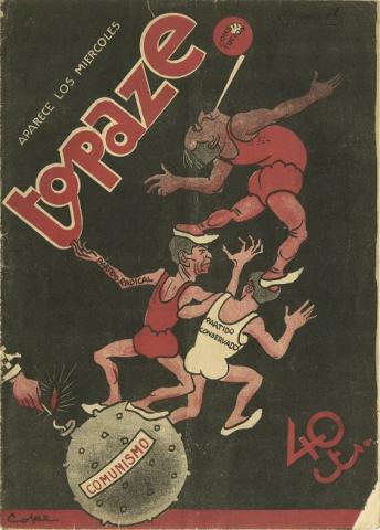 Primera imagen del registro Topaze año 1, N° 21 (1° época)