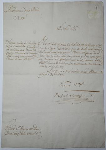 Primera imagen del registro Asignación y permanencia en Real Audiencia. Presidencia de la plata.