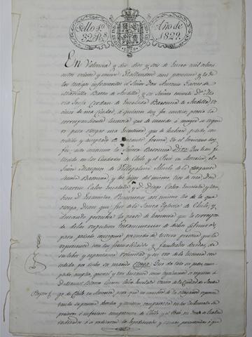 Primera imagen del registro Escritura de Herencia