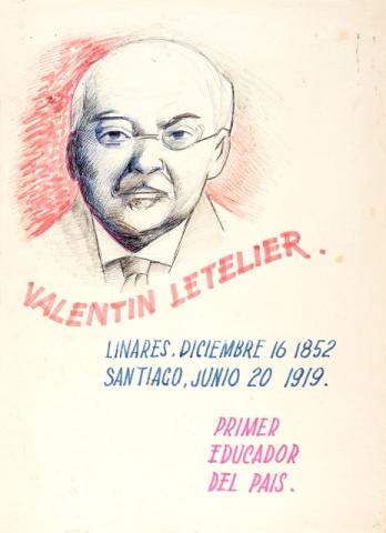 Primera imagen del registro Retrato de Valentín Letelier