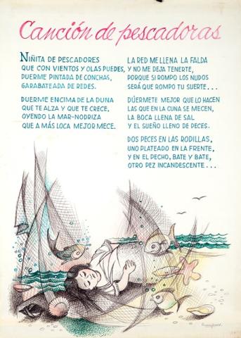 Primera imagen del registro Canción de Pescadoras