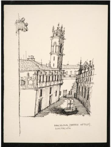 Primera imagen del registro Barcelona (Barrio Gótico), Diputación
