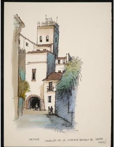Primera imagen del registro Sevilla, Callejón de la Judería (Barrio de Santa Cruz)