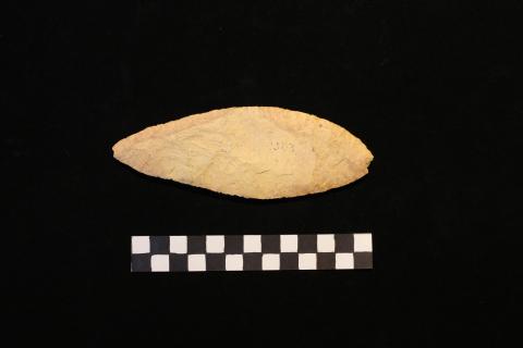 Primera imagen del registro Hoja lítica