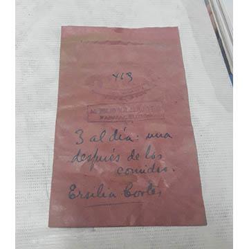 Primera imagen del registro Sobre de medicamentos