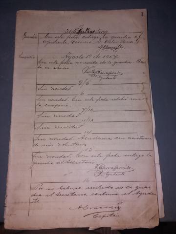 Primera imagen del registro Bitácora de la Segunda Compañía del Cuerpo de Bomberos de Talca