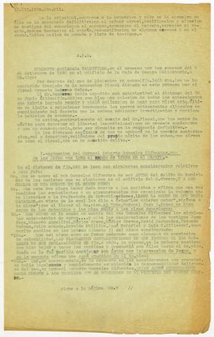 Primera imagen del registro Escrito Judicial