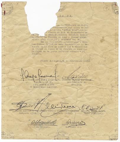 Primera imagen del registro Nómina Base Territorio Antártico