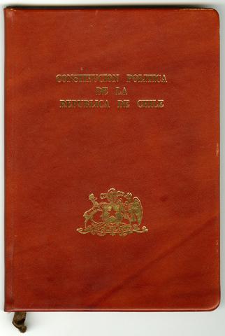 Primera imagen del registro Constitución Política de la República de Chile de 1980