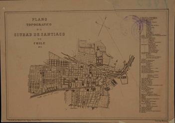 Primera imagen del registro Croquis de la Ciudad de Santiago