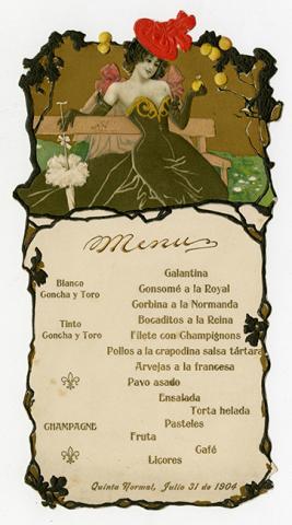 Primera imagen del registro Menú