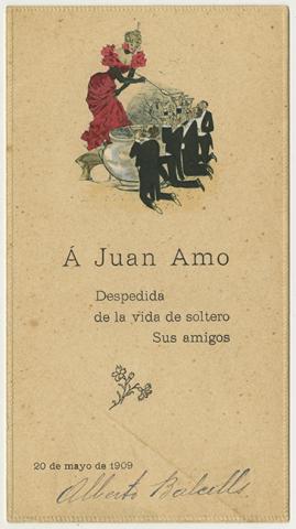 Primera imagen del registro Menú despedida de soltero a Juan Amo