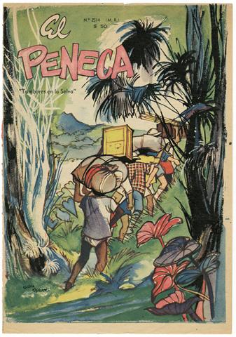 Primera imagen del registro Portada el Peneca N° 2514 Tambores en la Selva