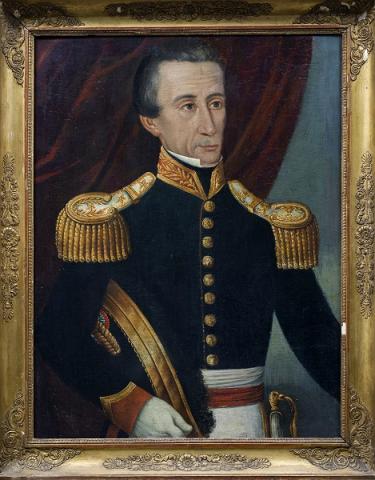 Primera imagen del registro Retrato de Francisco Antonio Pinto y Díaz de la Puente