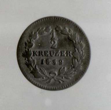 Primera imagen del registro 1/2 Kreuzer