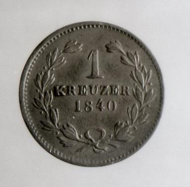 Primera imagen del registro 1 Kreuzer