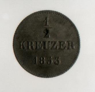 Primera imagen del registro 1/2 Kreuzer