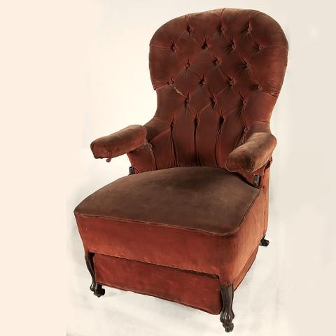 Primera imagen del registro Chaise Longue que perteneció a Don Arturo Alessandri Palma