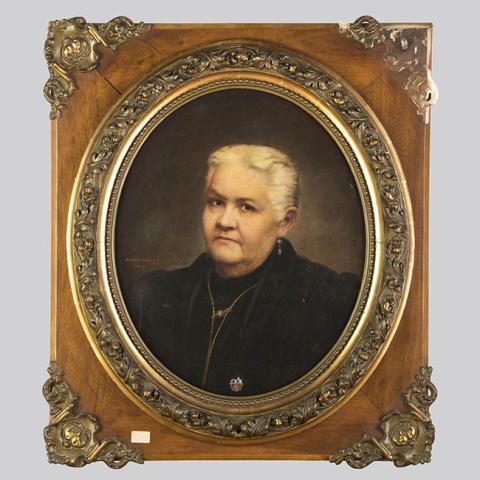Primera imagen del registro Retrato de Isabel Le-Brun de Pinochet