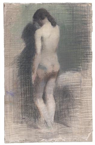 Primera imagen del registro Desnudo inclinado