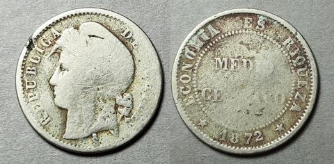 Primera imagen del registro Moneda de 1/2 centavo (República)