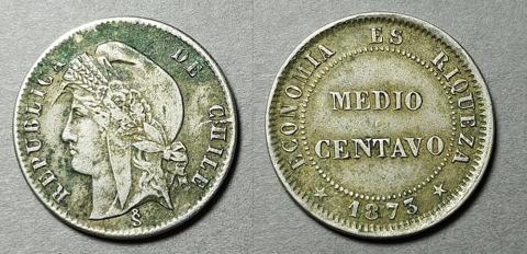 Primera imagen del registro Moneda de 1/2 centavo (República)