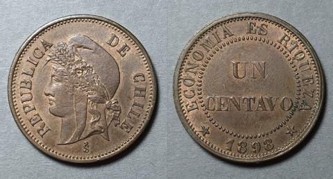 Primera imagen del registro Moneda de 1 centavo (República)