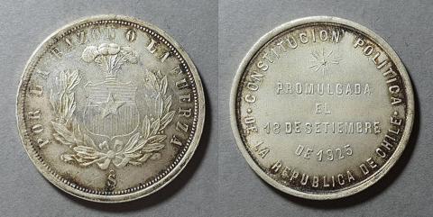 Primera imagen del registro Medalla Constitución de 1925