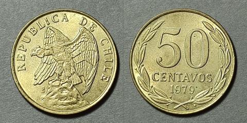 Primera imagen del registro Moneda de 50 centavos (República)