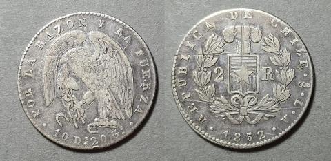 Primera imagen del registro Moneda de 2 Reales (República)