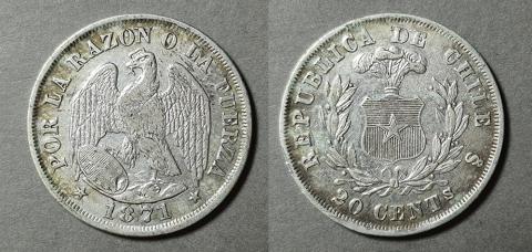 Primera imagen del registro Moneda de 20 Centavos (República)
